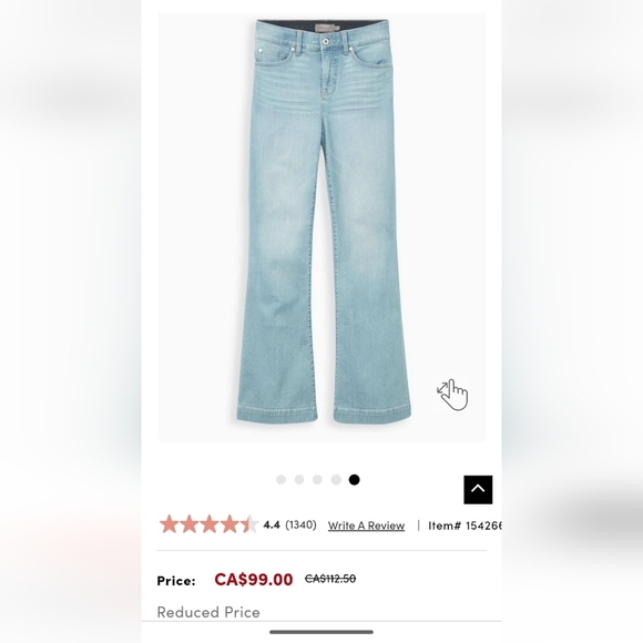 NWT Torrid Bombshell Flare Premium Stretch High-Rise Jean Size 12 - Picture 13 of 13